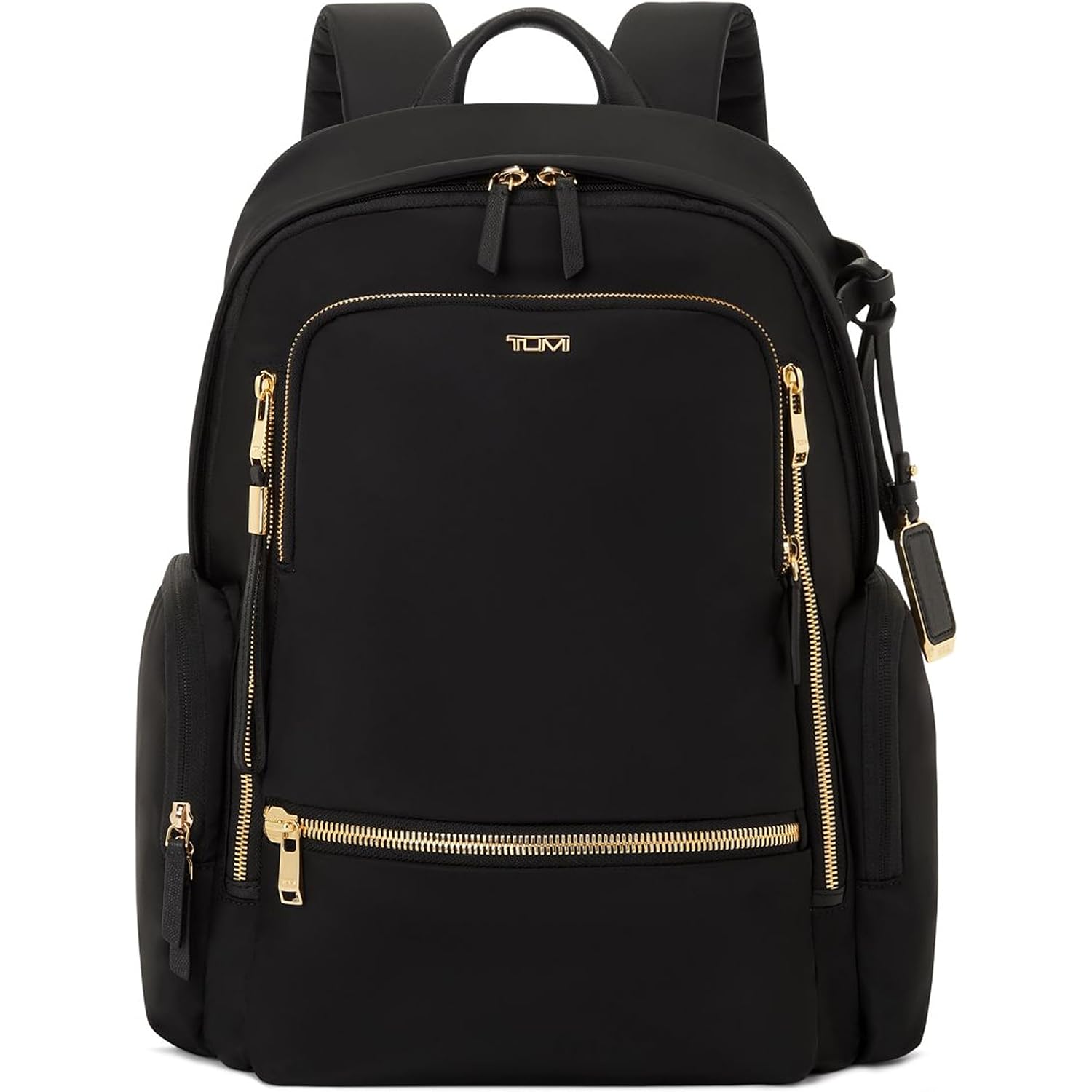 Tumi - Voyageur Celina Backpack - Women'S Work And Travel Bag - 16.0" X 10.6" X 6.5" - Holds Up To 16" Laptop - Black & Gold Hardware