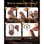 Bread Lame, Scoring Tool For Sourdough With 5 Retractable Razor Blades, Professional Dough Scorer With Magnetic Safety Design, Bread Slashing Tool, Sourdough Knife Supplies For Baking (Walnut)
