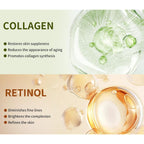 Pack Of 10 Collagen Face Mask, Face Masks Skincare With Coenzyme Q10 Retinol Anti Aging Facial Masks Skin Care Hydrating Face Beauty Care Masks For Deep Repairing And Moisturizing Anti Wrinkles
