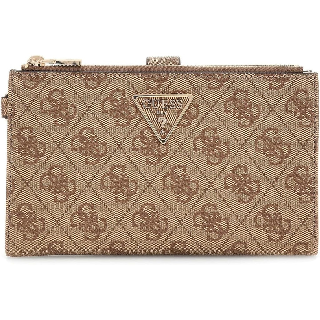 Guess Womens Laurel Ii Double Zip Organizer Wallet