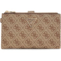 Guess Womens Laurel Ii Double Zip Organizer Wallet