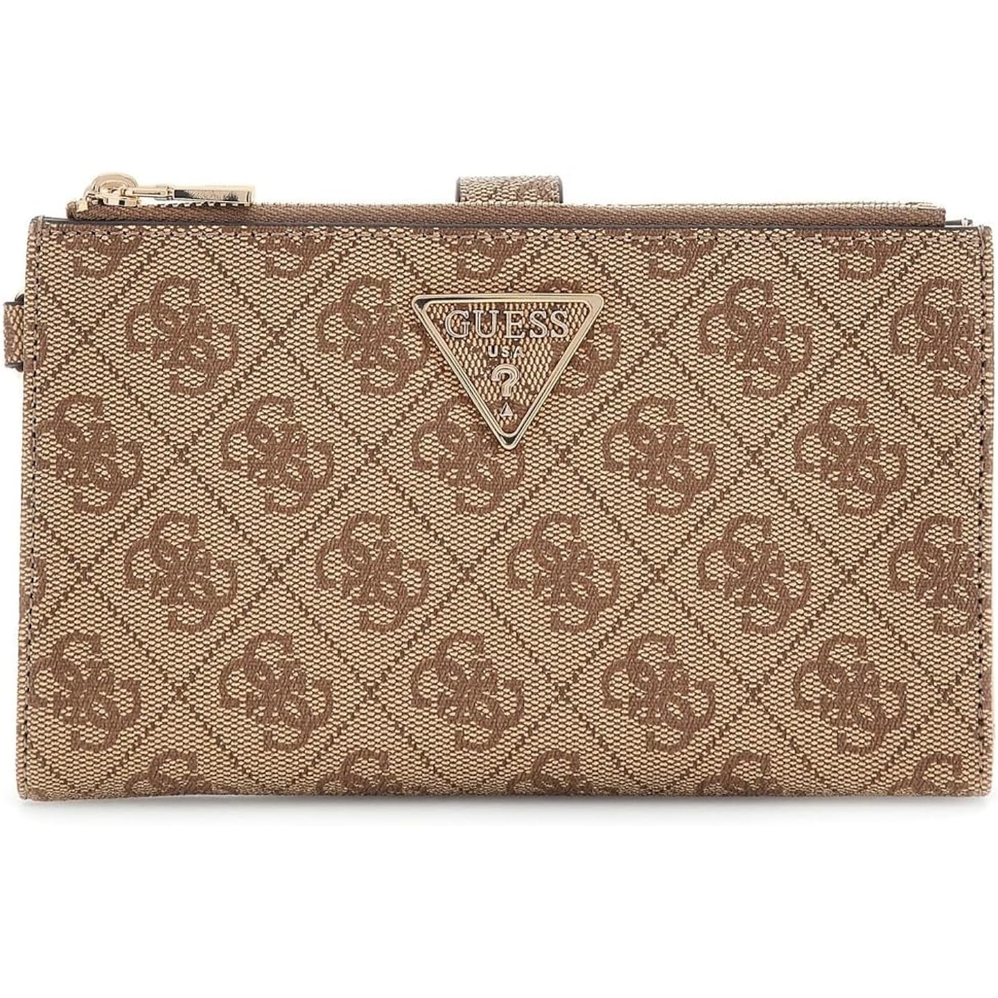 Guess Womens Laurel Ii Double Zip Organizer Wallet