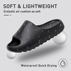 Cloud Slides For Women And Men, Platform Slides Slippers, Non-Slip Quick Drying Soft Lightweight Shower Shoes, Thick Sole Open Toe Slides Sandals For Indoor & Outdoor