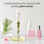 DIBALA Pheromones Perfume for Women | Vanilla Musk Scent, Long Lasting Roll On Perfume Oil 10ml (0.34 fl oz)