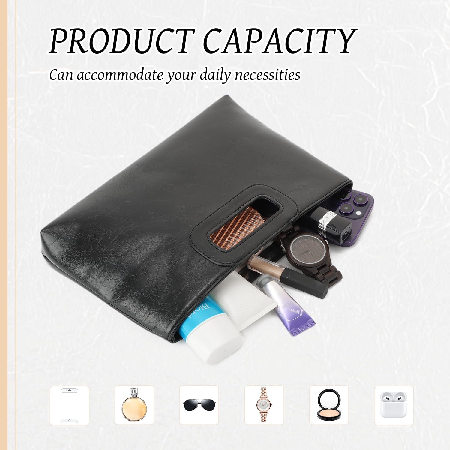 Freie Liebe Summer Clutch Purses For Women Evening Bag Fashion Top Handle Handbags For Wedding, Cocktail, Prom With Chain