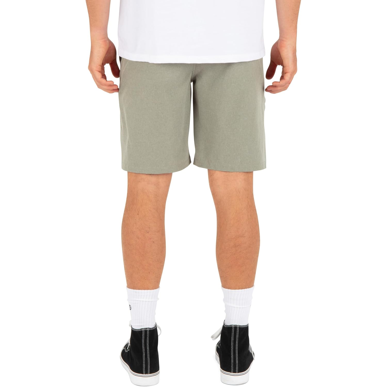 Hurley Men'S Phantom 4-Way Stretch Microcheck Hybrid Walk Shorts, 9" Inseam 20" Outseam, Quick Dry, Button Closure