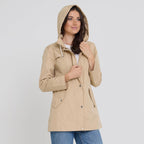 Steve Madden Rain Jacket Women - Waterproof With Hood Anorak Rain Coats For Women Windbreaker Plus Size Xs-3X