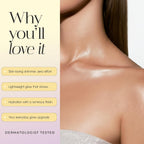 Hello You Jojoba Oil & Ceramides Shimmer Body Oil – Dermatologist Tested, Anti Aging Korean Skin Care – Radiant Glow, Lightweight Hydration, Silky Finish – Vegan, Clean Beauty – Banana Scent, 3.38 Oz