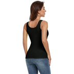 Tank Top for Women Summer Sleeveless Scoop Neck Ribbed Workout Tank Tops Slim Fitted Basic Cami Tee Shirts