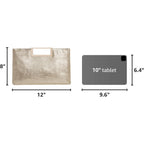 Fashion Pu Leather Handbag Stylish Women Convertible Clutch Purse