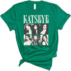 Katseye Vintage Style Photo Collage T Shirt Retro Pop Culture Casual Streetwear Tee