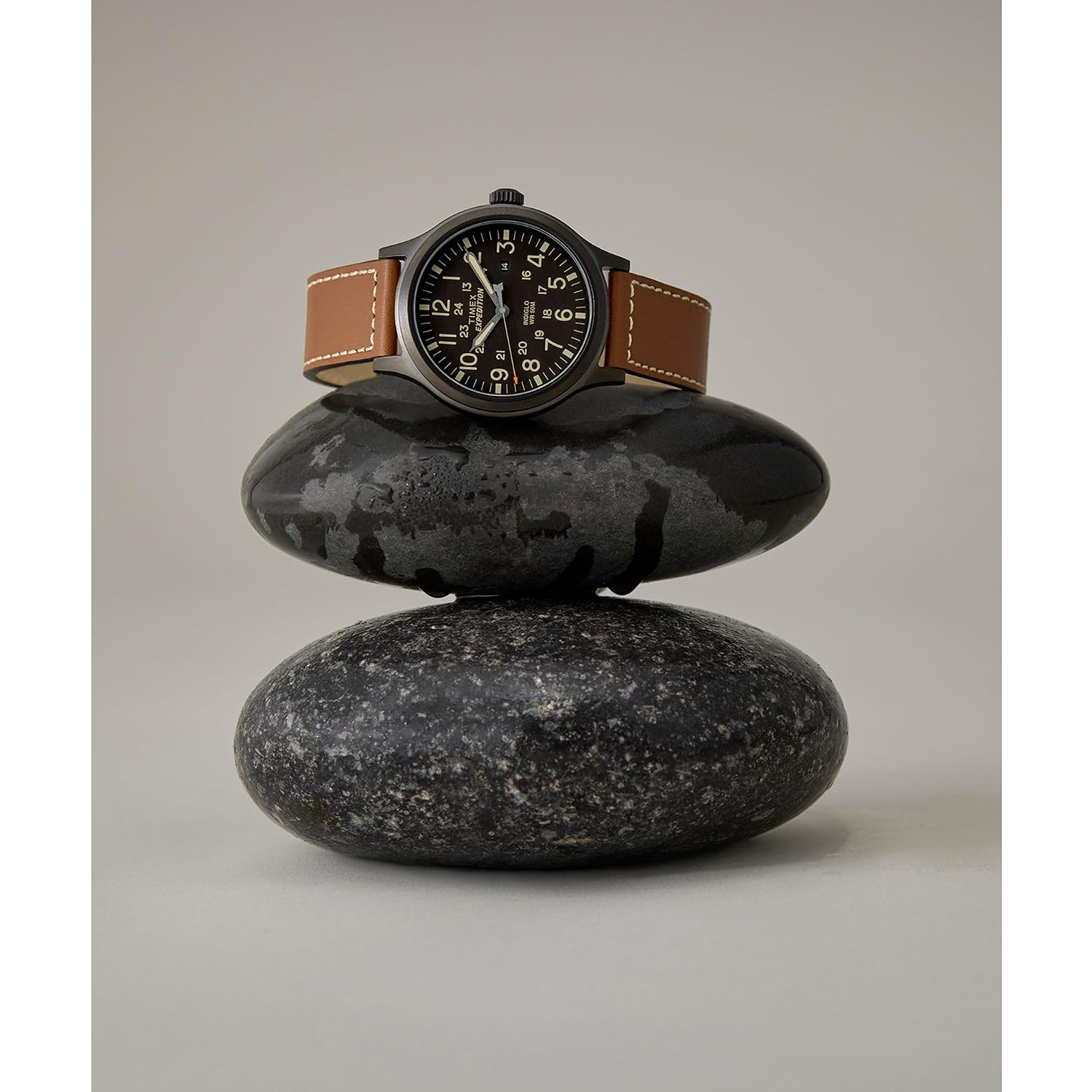 Timex Expedition Scout 40Mm Men’S Analog Watch | Luminous Hands | Durable Comfortable Adjustable Strap | 24 Hour Time | Rugged Outdoor Watch | 50M Water Resistance