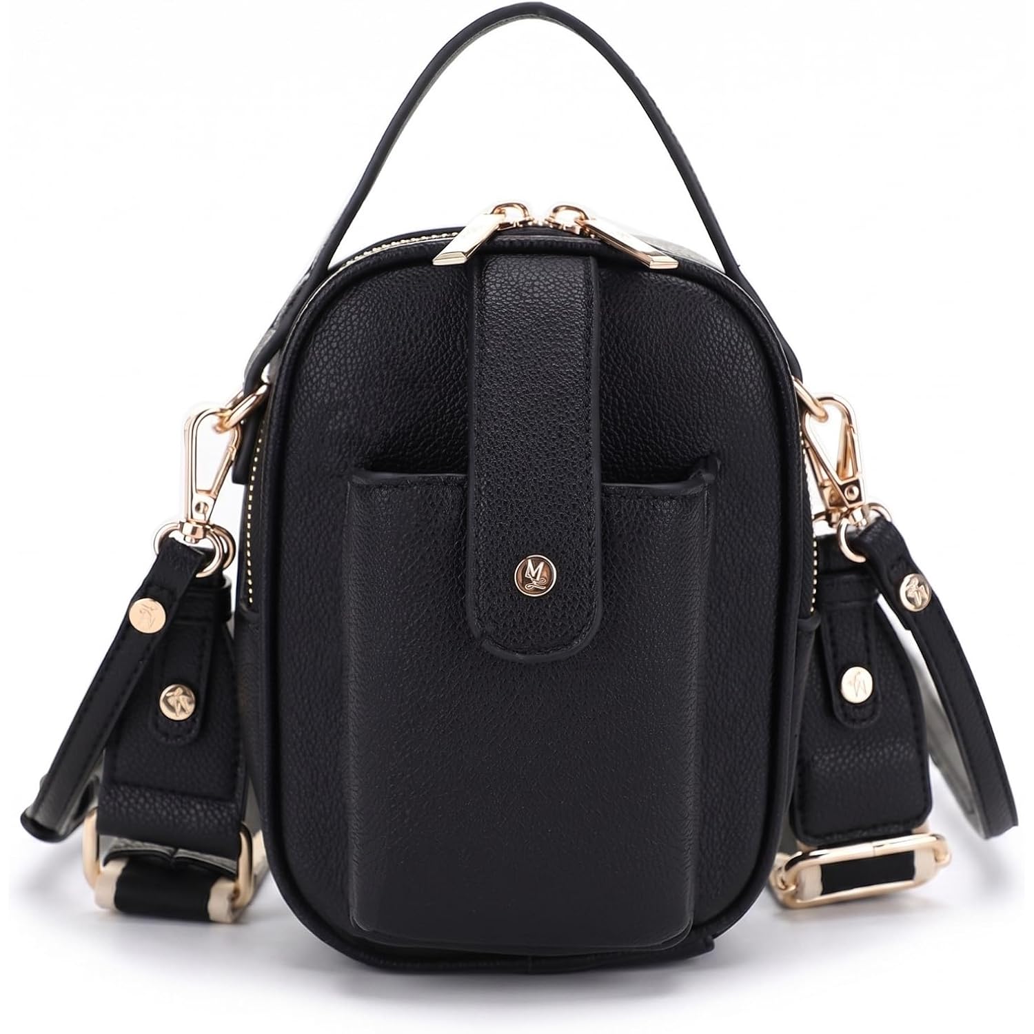 Gail Vegan Leather Multi Compartment Crossbody Bag