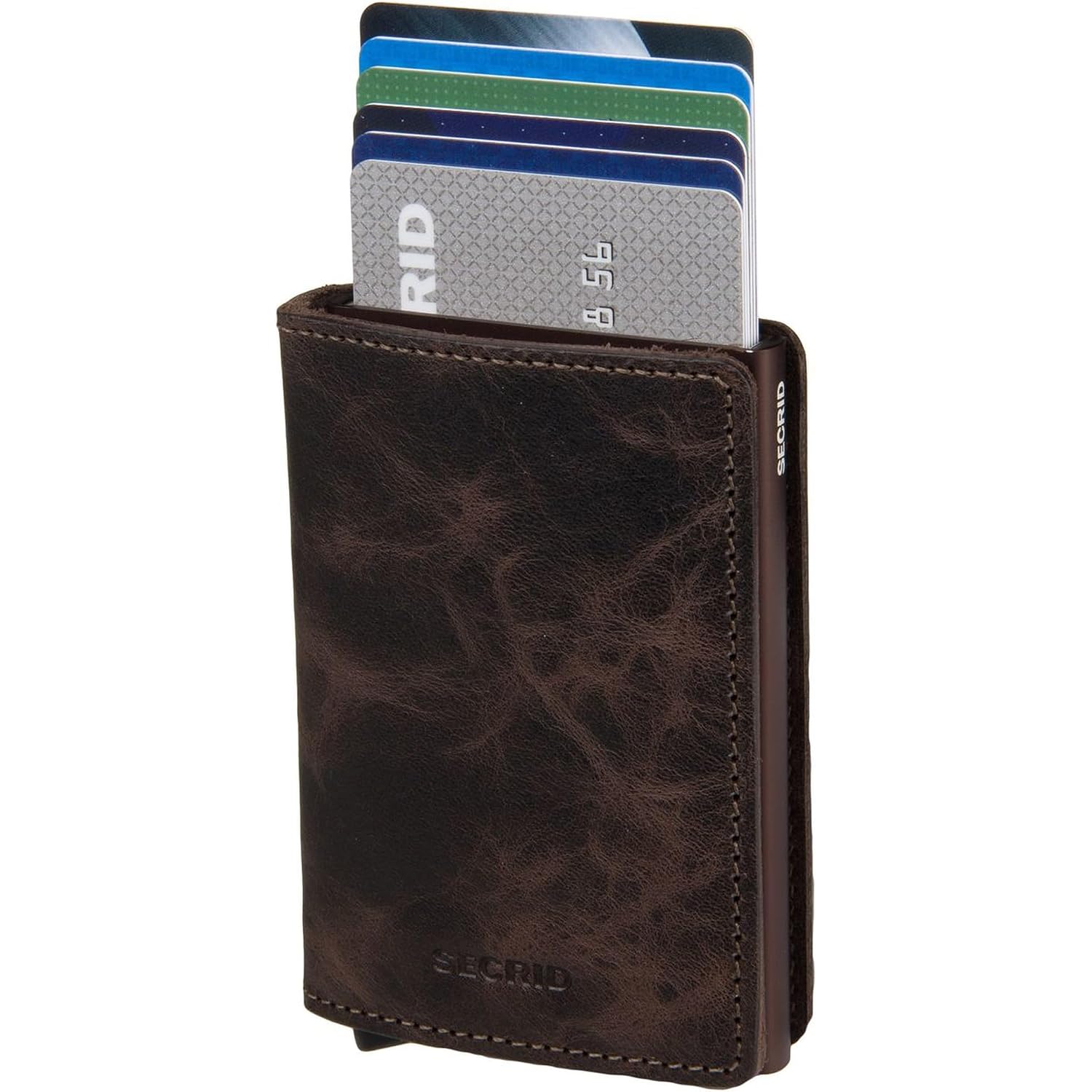 Secrid Slim Wallet Original Leather With Rfid Safe Card Case