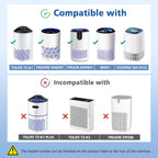 2 Pack Tz-K1 Replacement Filter Compatible With Tolife Tz-K1 Air Puri-Fier, Mk01 Mk06, Freaire Kn6391 Air Purifiers And Voopnu Dh-Jh12 Air Purifier, 3-In-1 Hepa High-Efficiency Activated Carbon Filter