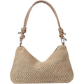 Casual Beach Tote Bag, Straw Beach Bag Fashion Shoulder Bag Crossbody Bag, For Beach Picnic Vacation