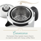 Farberware Classic Yosemite Stainless Steel Coffee Percolator - 8 Cup, Silver