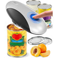 Zoomsnail Electric Can Opener, Automatic Rechargeable Can Openers With One-Touch Smooth Edge & Magnetic Lid - Hands-Free Easy-Grip Opener For Seniors With Arthritis And Most Cans