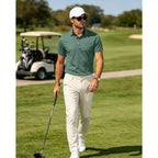 Mens Short Sleeve Polo Shirts Collared Business Casual Polo T Shirts With Pocket