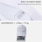 Bassdash Folding Fishing Baseball Cap Upf 50+ Water Resistant Outdoor Portable Brim Hats For Women Men Hiking Adjustable