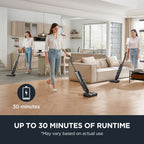 Eureka Wet Dry Vacuum Cleaner Cordless, Mop Vacuum Cleaner With Self-Cleaning System, Lightweight Hardwood Floors Vacuum For Pets And Sticky Messes, Black, New400