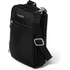 Baggallini Securtex® Anti-theft Mini Everything Crossbody Bag, 6.3"x8.25" Rfid, Locking Zippers & Cut-resistant Strap
