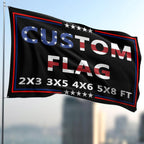 Custom Flag 3X5 Ft Double Sided Personalized Outdoor Banner
