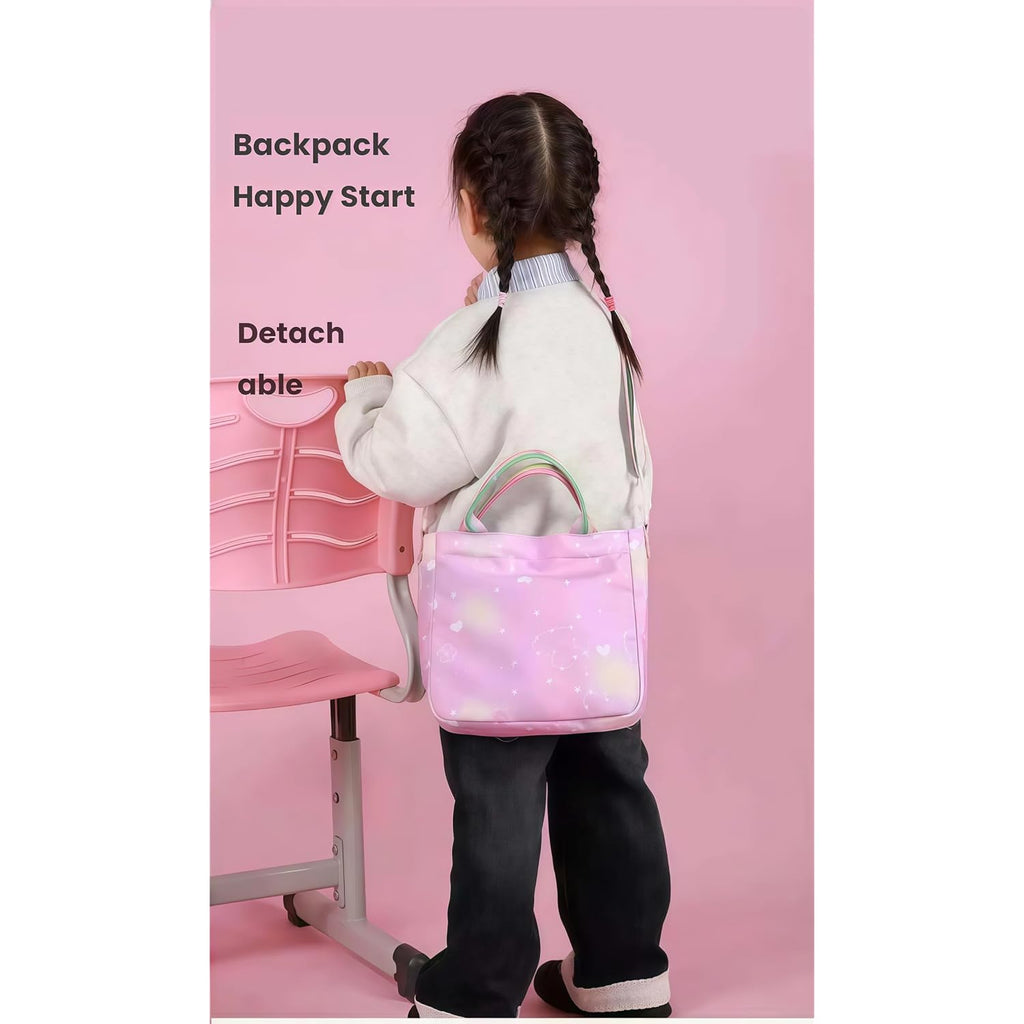 For Demon Hunters Crossbody Bag, For Korean Idol,Also A Shoulder Bag, Features A Cartoon Pattern Design. (Blue)