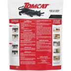 Tomcat Mouse Killer, Child & Dog Resistant, Refillable Station And 16 Baits | Weather-Resistant Indoor/Outdoor Bait Station With Clear Monitoring Lid, 1 Station And 16 Bait Blocks