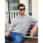 Flygo Mens Active Hoodies Fleece Lined Hoodie Lightweight Casual Athletic Workout Long Sleeve Hooded Sweatshirt