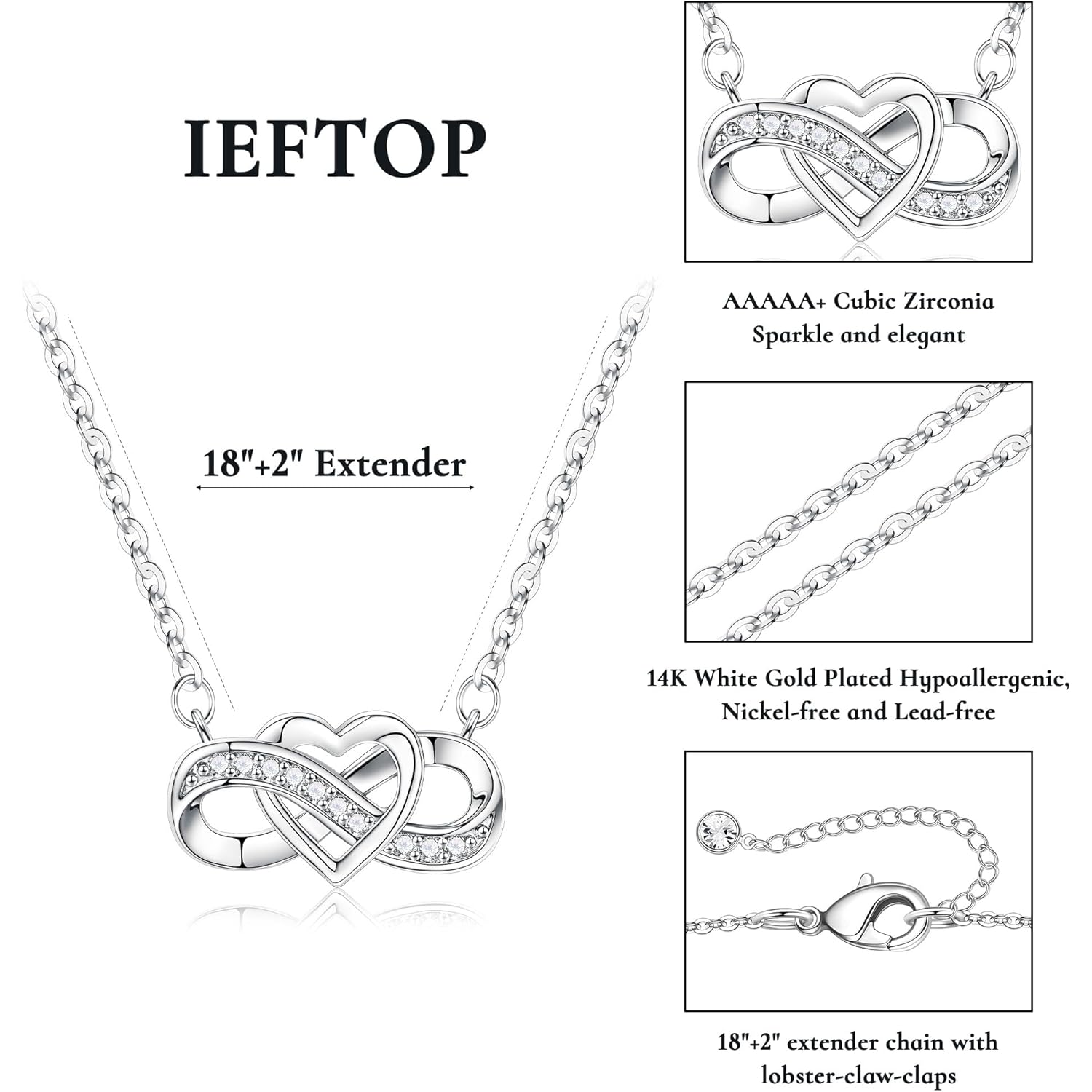 2026 Graduation Gifts - 14K White Gold Plated Graduation Necklaces for Women Class of 2026 Gifts Women Her Daughter Granddaughter Niece Gift