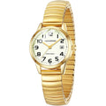 Elegant Gold Watches For Women Small Analog Watch, Waterproof Ladies Watches With Stainless Steel Expansion Band And Luminous Dial - Fashionable Christmas & Birthday Gifts For Women