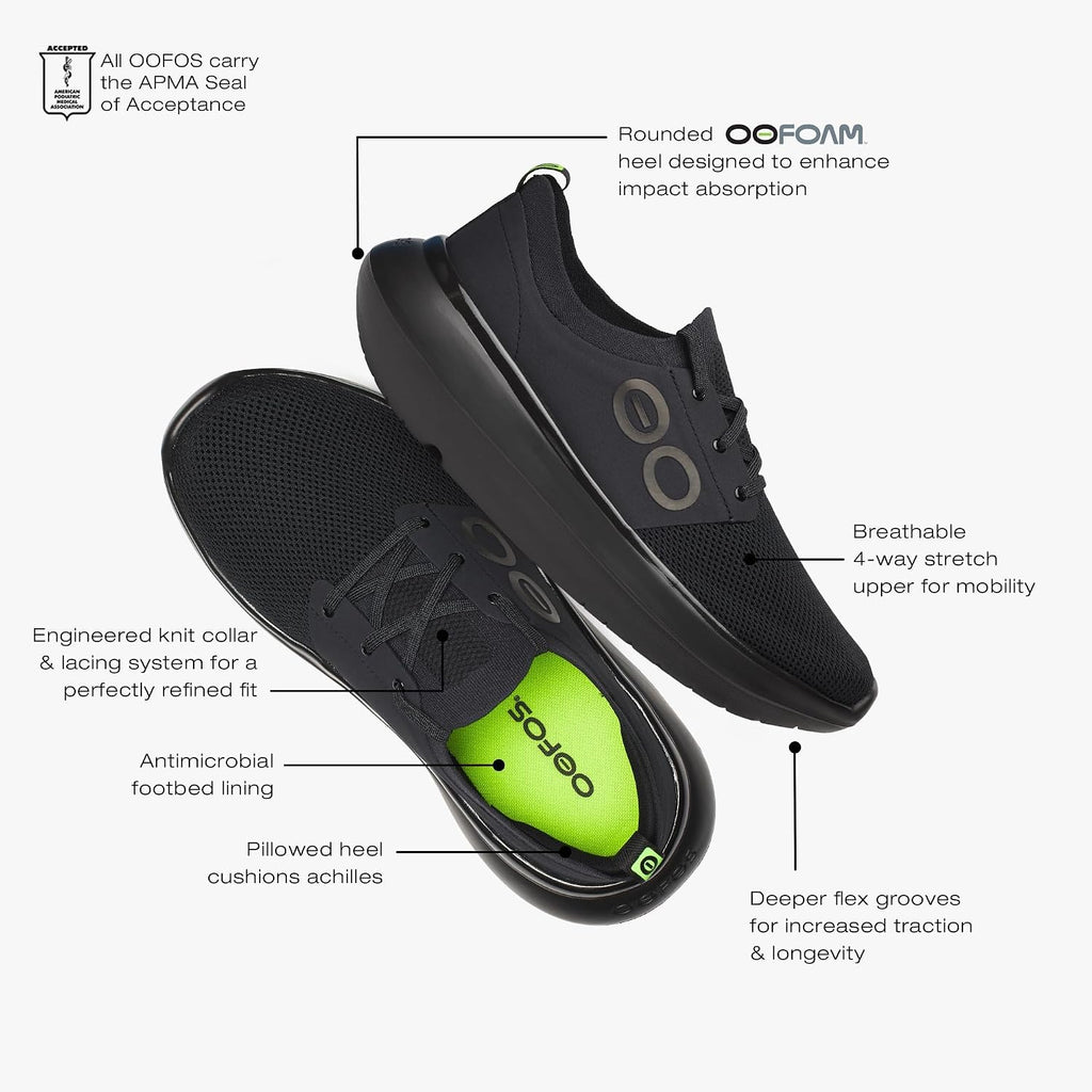 Oofos Oomy Stride Recovery Shoe - Men’S
