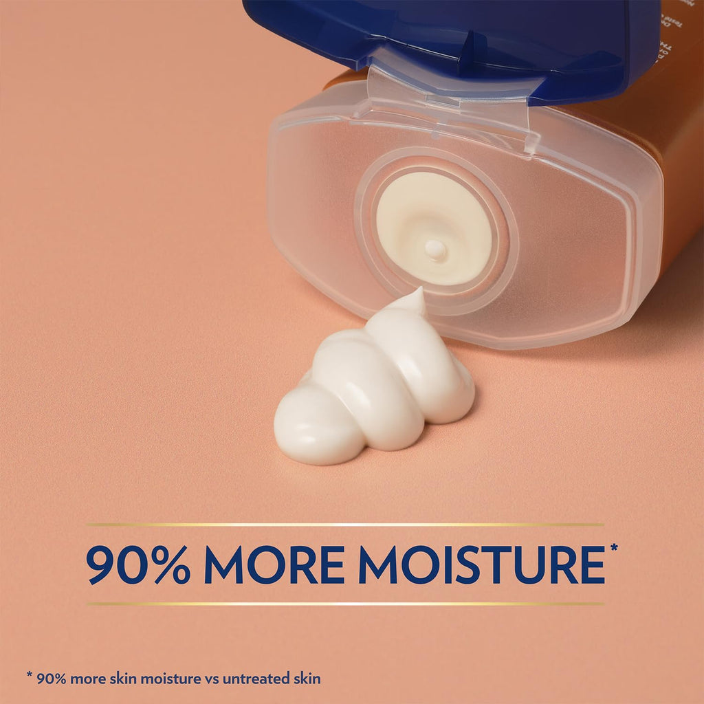 Vaseline Intensive Care Cocoa Radiant Hand & Body Moisturizer + Lip Therapy With Cocoa Butter For Healing Dry Skin & Lips
