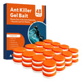 48 Pack Ant Bait Gel Stations For Common Household Ants, Indoor & Outdoor Ant Traps, Effective Carpenter Ant Killer For Home, Kitchen, Garden, Ready-To-Use & No Mess Ant Gel Bait Kills The Colony