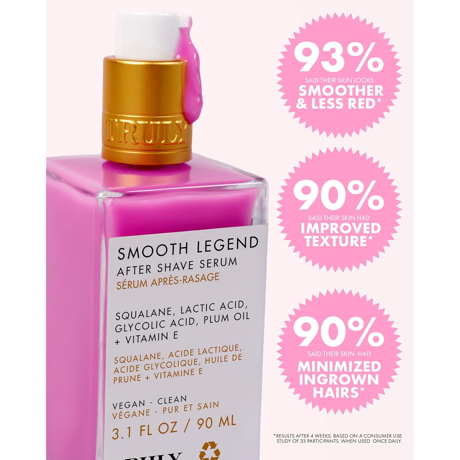 Truly Luxury After Shave Serum | Soothing & Hydrating Post Shave Treatment to Prevent Ingrown Hair For Smooth, Irritation-Free Skin