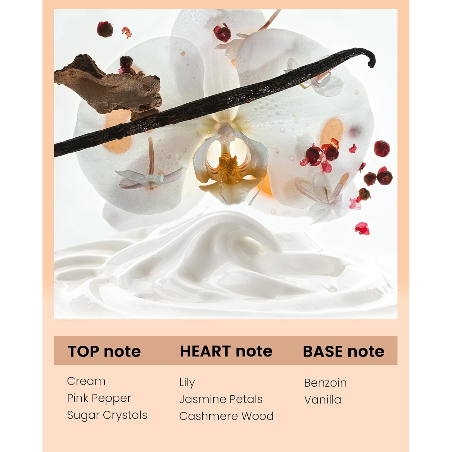 PUREAMOR Pheromones Perfumes for Women, No. 54 Vanilla Cream Scent, Vanilla Perfume Oil, Advanced Fragrance Perfume for Woman, 0.34fl./10ml Gourmand Parfum, Travel Size Perfumes for Women,Made in USA