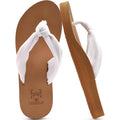 Kuailu Flip Flops For Women With Arch Support Yoga Mat Comfortable Summer Beach Walking Thong Cushion Sandals Slip On Indoor Outdoor