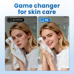 Borje Face Towels Xl, Disposable Face Towel 10" X 12", 100 Count (2 Packs Of 50), 100% Usda Biobased Facial Towelettes, Ultra Soft & Hygienic Makeup Remover Dry Wipes For Women Cleansing