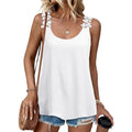 Anrabess Womens Tank Tops Lace Shoulder Scoop Neck Flowy Sleeveless Tops Casual Cute Tanks Summer Outfits Beach Vacation 2026
