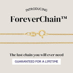 KISPER Italian 18K Gold Plated 925 Sterling Silver Diamond Cut Box Link Chain Necklace – for Women & Men with Spring Ring Clasp – Made in Italy