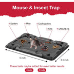 Glue Mouse Traps Indoor For Home -12 Pack Sticky Mousetraps Indoor For Safe Home Pest Control. Pre-Scented, Non-Toxic Glue Boards For Mice, Mouse & & Insects. Easy To Use