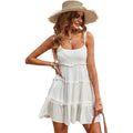 Narecte Womens Summer Dresses Wedding Guest Dresses Beach Sundresses Spaghetti Strap Flowy Boho Dress