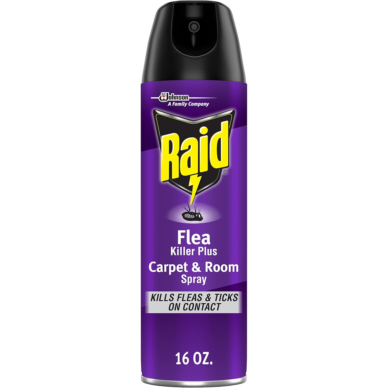 Raid Flea Killer Carpet & Room Spray, Kills Hatching Eggs For Up To 4 Months, 16 Oz