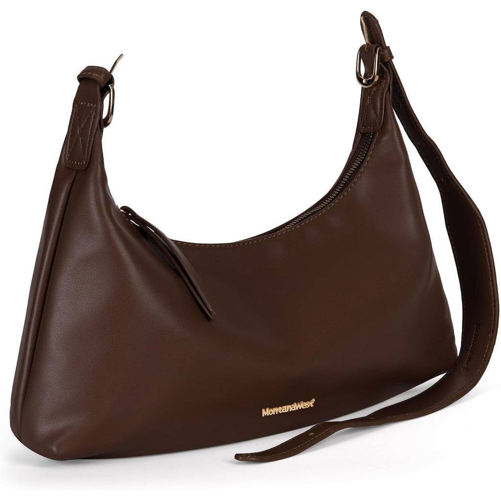 Montana West Medium Shoulder Purses For Women Crescent Hobo Bags Trendy Purses