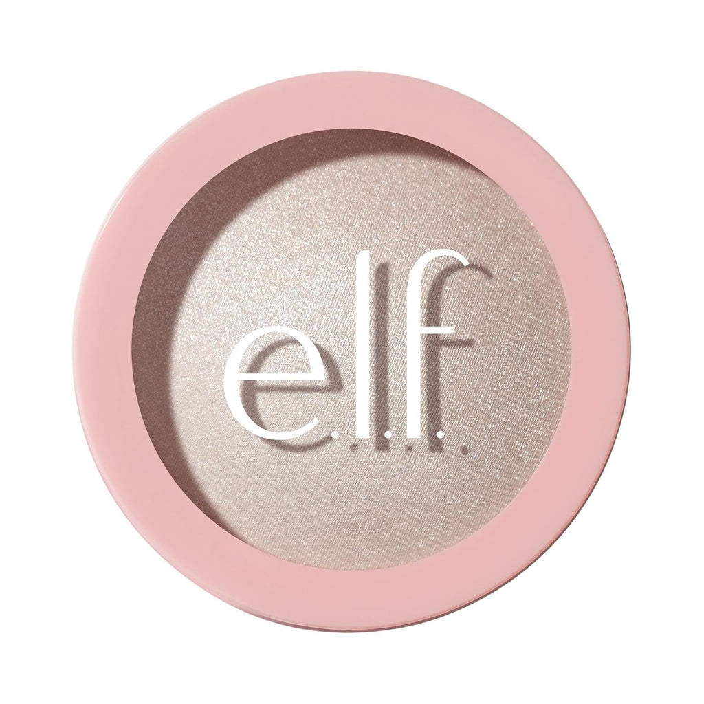 E.L.F. Halo Glow Silky Powder Highlighter, Long-Lasting Luminous Face Finish, Cake-Resistant With Micro-Shimmer, Vegan & Cruelty-Free, Soft Pearl Era