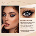 New 12 Pcs Black Eyeliner Pencil Gel Eyeliner Pencil With Waterproof And Retractable Eye Liner For Bold And Defined Eye Liner（Black）