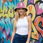 Fumwase Metallic Bucket-Hat Unisex Trendy Fisherman Sun Cap Packable Party Accessories Hats For Men Women