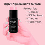 Mehron Makeup Creamblend Stick | Face Paint, Body Paint, & Foundation Cream Makeup | Perfect For Halloween .75 Oz (21 G) (Pastel Pink) | Made In The Usa