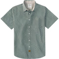 Dubinik® Mens Short Sleeve Button Down Shirts 100% Cotton Plaid Men'S Casual Button-Down Shirts With Pocket